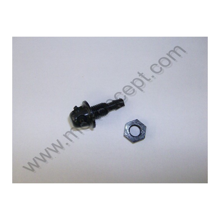 Gicleur lave pare brise noir