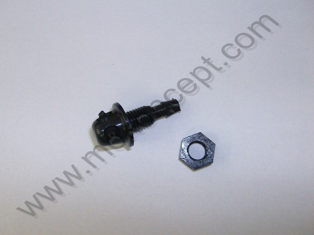 Gicleur lave pare brise noir