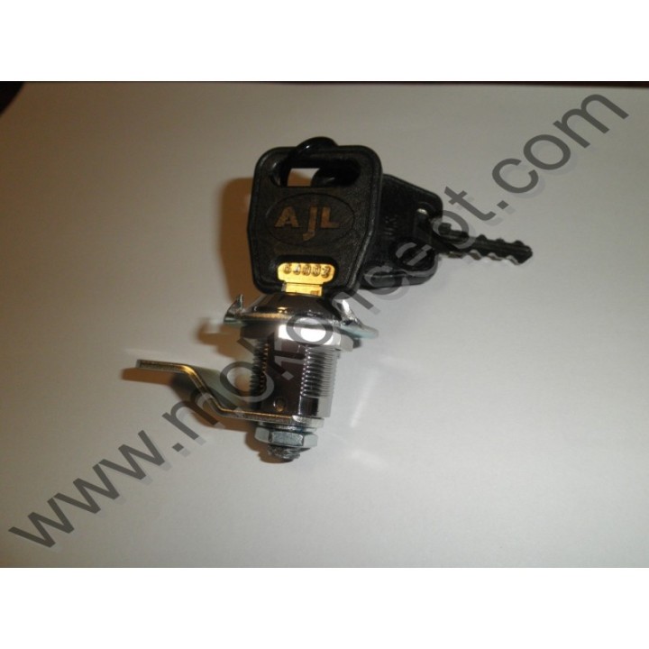 Verrou porte coffre et batterie