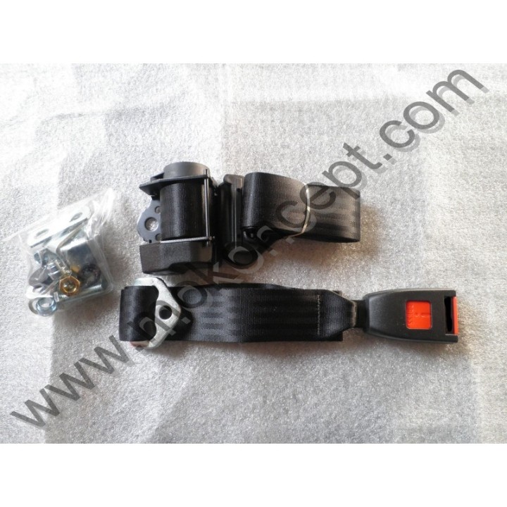 Ceinture de sécurité arrière noir