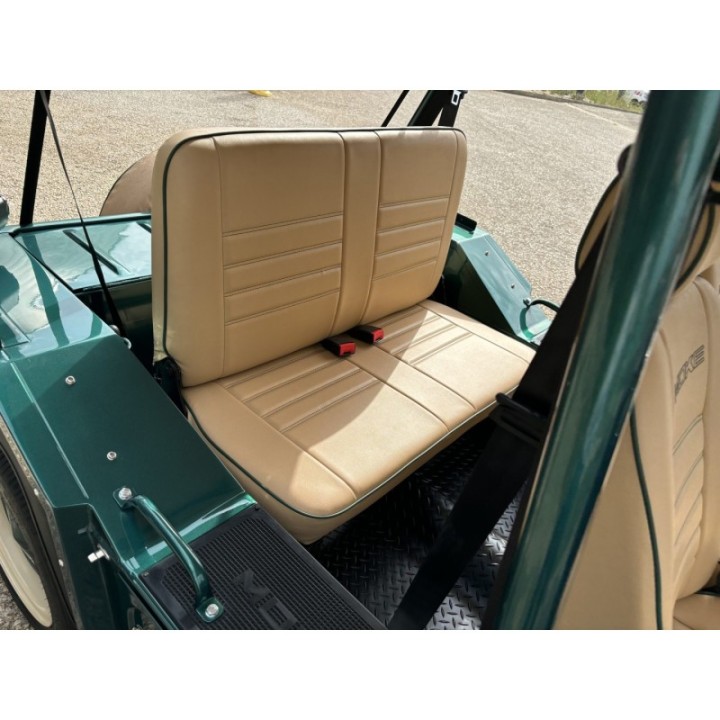 Sièges avant et banquette Moke Beige/noir