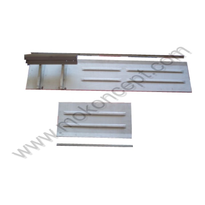 Tole plancher sous caisson droit & gauche Moke Anglaise