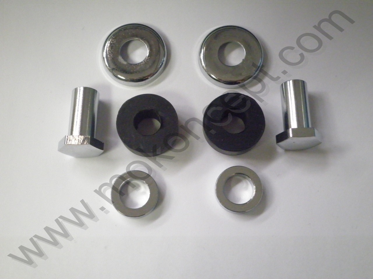 Kit chrome fixation cache culbuteur