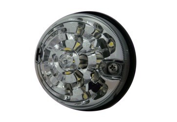 Feu clignotant à led transparent