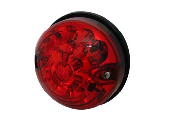 Feu arrière à led position/stop rouge