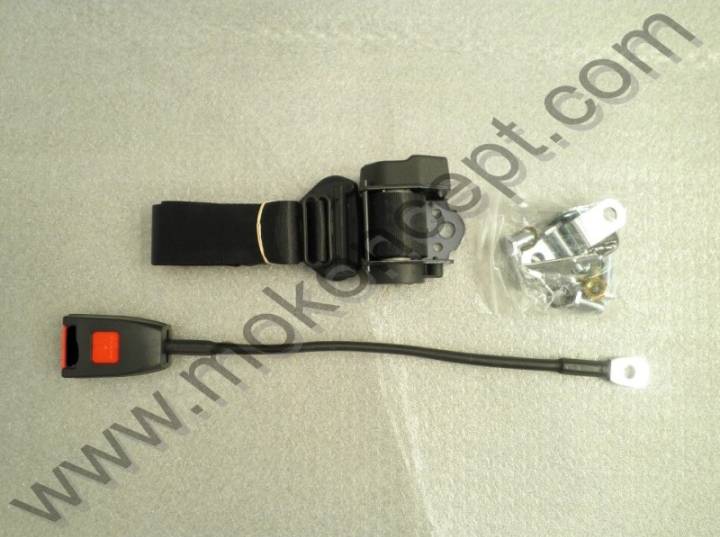 Ceinture de sécurité avant Noire