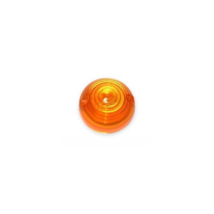 Cabochon feu avant orange (jeu de 2)