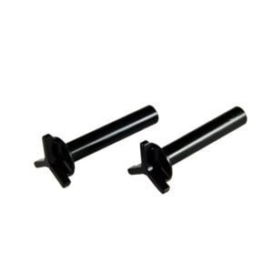 Ecrou de filtre à air HS4 noir (paire)