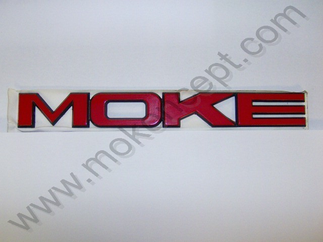 Monogramme MOKE rouge